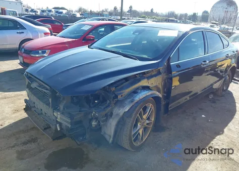 2015 Ford Fusion Titanium из США, поврежденный, VIN 3FA6P0K93FR305833